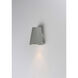 Mini LED 6 inch Silver Outdoor Wall Mount